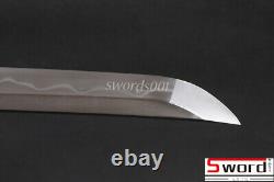 1095 Carbon Steel Folded 15 Times Clay Tempered Bare Blade For Jp Samurai Katana