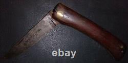 1800's Friedr Herder Abr. Sohn Solingen Germany ACE OF SPADES Vintage Knife