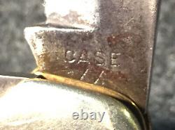1940-64 CASE XX 6265 FOLDING HUNTER 2nd Cut RedBone Folding Knife WORM GROOVES