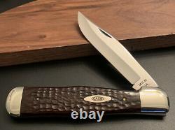 1970 10 Dot CASE XX Pocket Knife C61050SAB COKE BOTTLE FOLDING HUNTER Wood NM