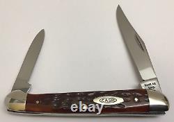 1975 CaseXX U. S. A. 62109X, 5 Dot Baby Copperhead Red Bone Folding Pocket Knife