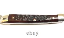 1975 CaseXX U. S. A. 62109X, 5 Dot Baby Copperhead Red Bone Folding Pocket Knife