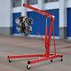 2 Ton Folding Engine Hoist Cherry Picker Shop Crane Hoist Lift New 2t/4409lbs