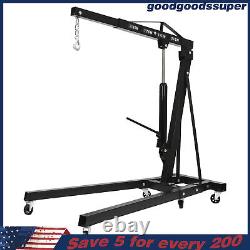 2 Ton Folding Engine Hoist Hydraulic Lift Hoist Foldable Workshops Repair Hoist