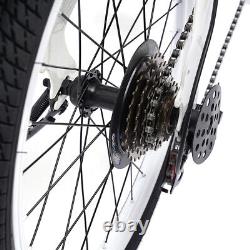 20'' Inch Carbon Steel Folding Bike 7-Speed Bicycle Road Bike Double V-Brake