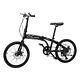 20in High Carbon Steel Folding 150kg Capacity Black Bike