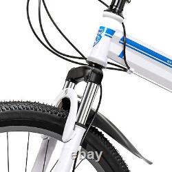 26 Mountain Bike Folding 21 Speed Men Bikes MTB Bicycle School Dual Disc Brake