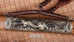 42.9 inch Tang Dao Damascus Folded Steel Handmade Real Chinese Traditional Dao