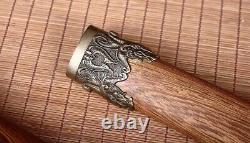 42.9 inch Tang Dao Damascus Folded Steel Handmade Real Chinese Traditional Dao