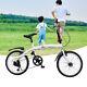 7 Speed Carbon Steel 20 Inch Folding Bike Adult Lightweight Folding Bicycle New