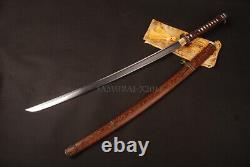 98Official Saber Military Gunto Sword Sharp Japanese Samurai Katana Folded Steel