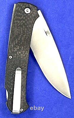 A G Russell Folding Gents Hunter Knife Carbon Fiber 9Cr13CoMoV ModelAGLB-C172CF