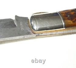 ANTIQUE 12829 CATTARAUGUS KING of the WOODS Patented July 3 1906 FOLDING KNIFE