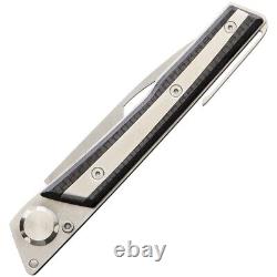 Actilam S4 Taper Lock Folding Knife 3.5 14C28N Steel Blade Carbon Fiber Handle