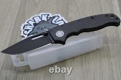 Andrew Demko AD20.5 Shark Lock Folding Knife 3.2 AUS10 Black DLC / Carbon Fiber