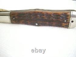 Antique 1906 CATTARAUGUS 12829 CUTLERY FOLDING Pocket Knife KING of the WOODs