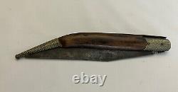 Antique Spanish Navaja Folding Knife