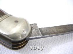 Antique Vintage LARGE 5 1/8 H. Boker & Co SOLINGEN FOLDING pocket HUNTING KNIFE