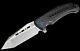 Artisan Cutlery Jungle Folding Knife 4 Black S35vn Steel Blade Carbon Fiber