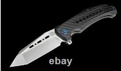 Artisan Cutlery Jungle Folding Knife 4 S35VN Steel Blade Carbon Fiber Handle