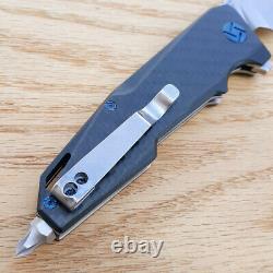 Artisan Cutlery Predator Folding Knife 3.75 S35VN Steel Blade Carbon Fiber
