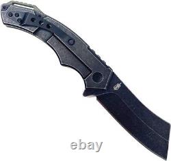 BNB Knives 42395C Cleaver 3.6 Carbon Fiber Handle Folding Knife