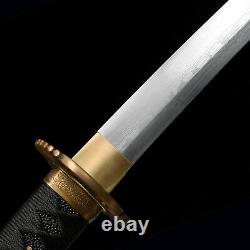 Battle Ready Katana Japanese Samurai Sharp Full Tang Folded Steel Blade Sword