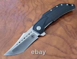 Begg Knives Astio Folding Knife 3.5 D2 Tool Steel Blade G10/Stainless Handle