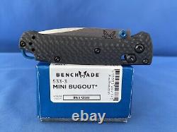 Benchmade 533-3 Mini Bugout Axis Lock Knife Carbon Fiber Handle S90V Stainless