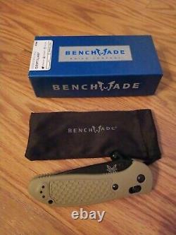 Benchmade 551bksnd2-1402 Griptilian Folding Knife. D2 Blade New In Box Free Ship