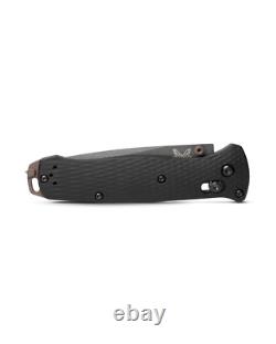 Benchmade Knives Bailout 537GY-03 Grey CPM-M4 Black Aluminum Pocket Knife