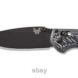 Benchmade Knives Freek 560BK-1 Black CPM-M4 Carbon Steel Gray Black G10