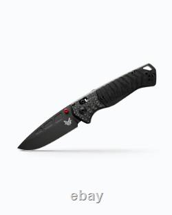 Benchmade Knives PSK 593BK-01 Carbon Fiber Black G10 CPM-MagnaCut Steel Knife