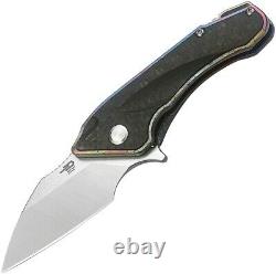 Bestech GOBLIN Folding Knife 2.25 S35VN Blade Titanium/Carbon Fiber Handle