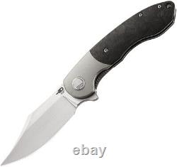 Bestech Knives BowieTie Folding Knife 3.5 M390 Steel Blade Titanium/Carbon F