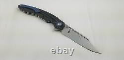 Bestech Knives Fanga Carbon Fiber/G10 Folding D2 Steel Pocket Knife G18D