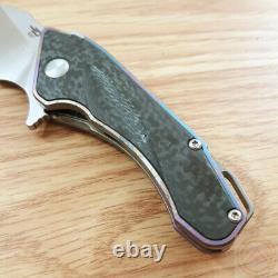 Bestech Knives Goblin Folding Knife 2.25 S35VN Steel Blade Titanium/Carbon Fiber