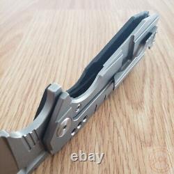 Bestech Knives Shodan Folding Knife 3.88 S35VN Steel Blade CF / Titanium Handle