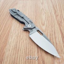 Bestech Knives Shodan Folding Knife 3.88 S35VN Steel Blade CF / Titanium Handle