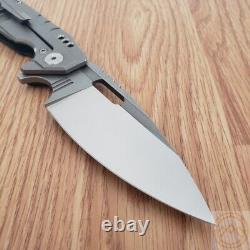 Bestech Knives Shodan Folding Knife 3.88 S35VN Steel Blade CF / Titanium Handle