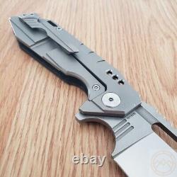 Bestech Knives Shodan Folding Knife 3.88 S35VN Steel Blade CF / Titanium Handle