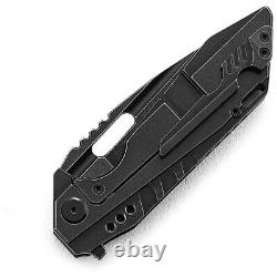 Bestech Knives Shodan Framelock Titanium Carbon Fiber Folding S35VN Knife T1910D