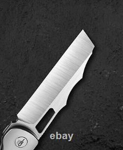 Bestech Knives Syn Folding Knife 3.5 Elmax Steel Blade Titanium/Carbon Fiber