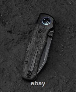 Bestech Knives Tonic Folding Knife 2.88 M390 Steel Blade Titanium/Carbon Fiber