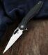 Bestech Malware Folding Knife 3.88 S35vn Steel Blade Titanium/carbon F Handle