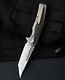Bestech Predator Folding Knife 3.5 S35vn Steel Blade Titanium/carbon F Handle