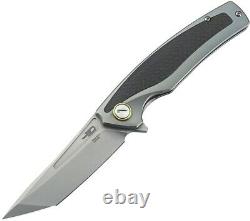 Bestech PREDATOR Folding Knife 3.75 S35VN Steel Blade Titanium/Carbon F Handle
