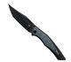 Bestech Togatta Folding Knife Black Titanium/black/blue Cf Handle M390 Bt2102h