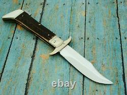 Big Vintage Roco Germany Stag Swing Guard Folding Hunter Bowie Jack Knife Knives