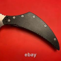 Bladetech Talon Folding Knife, CPM 154CM, Carbon Fiber, Fantastic Condition